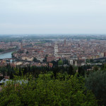 Verona -Panorama da Forte San Leonardo