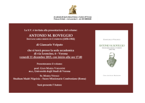 Antonio M. Roveggio