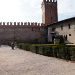 Il cortile interno di castelvecchio