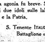 Epitaffio per morte di Giuseppe Caimi