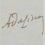 Da Lisca Alessandro (arch.Vittorio Filippini, VR) – firma originale